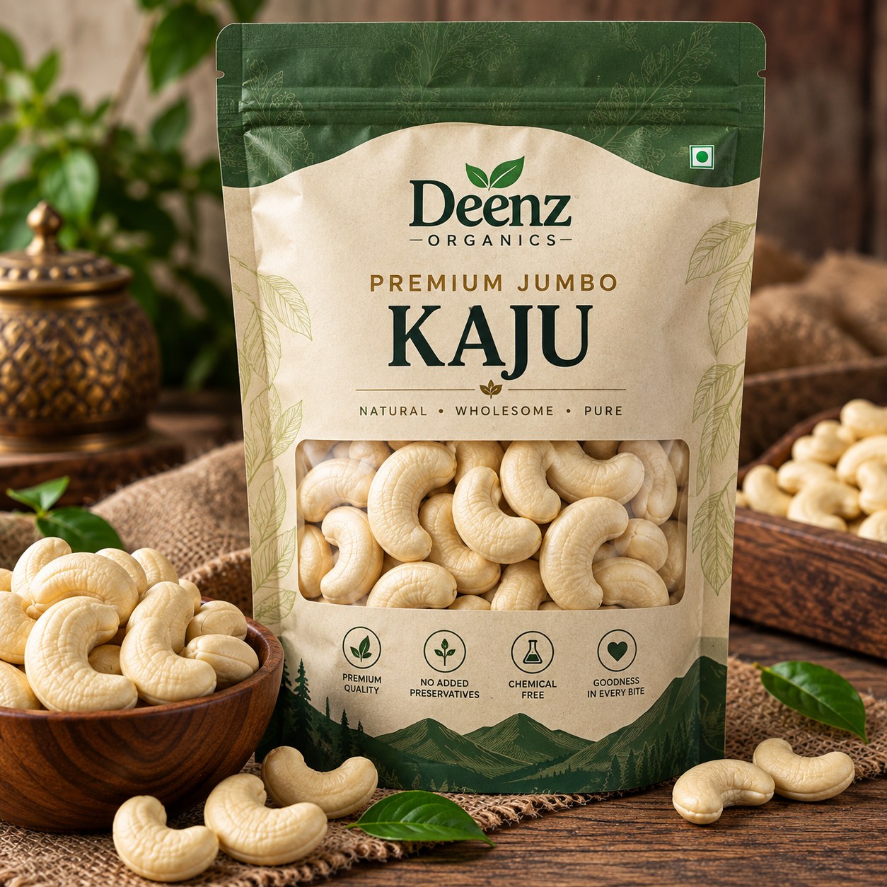 Premium Jumbo Kaju (Whole Cashew Nuts)