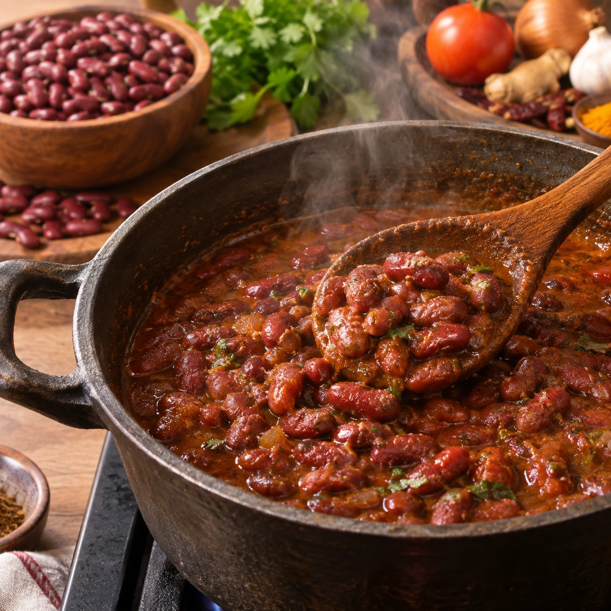 Kashmiri Rajma (Kokernagi Red Kidney Beans) - Photo 2
