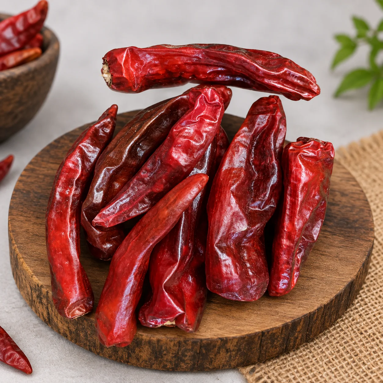 Kashmiri Whole Dried Red Chillies (Sabut Kashmiri Lal Mirch)