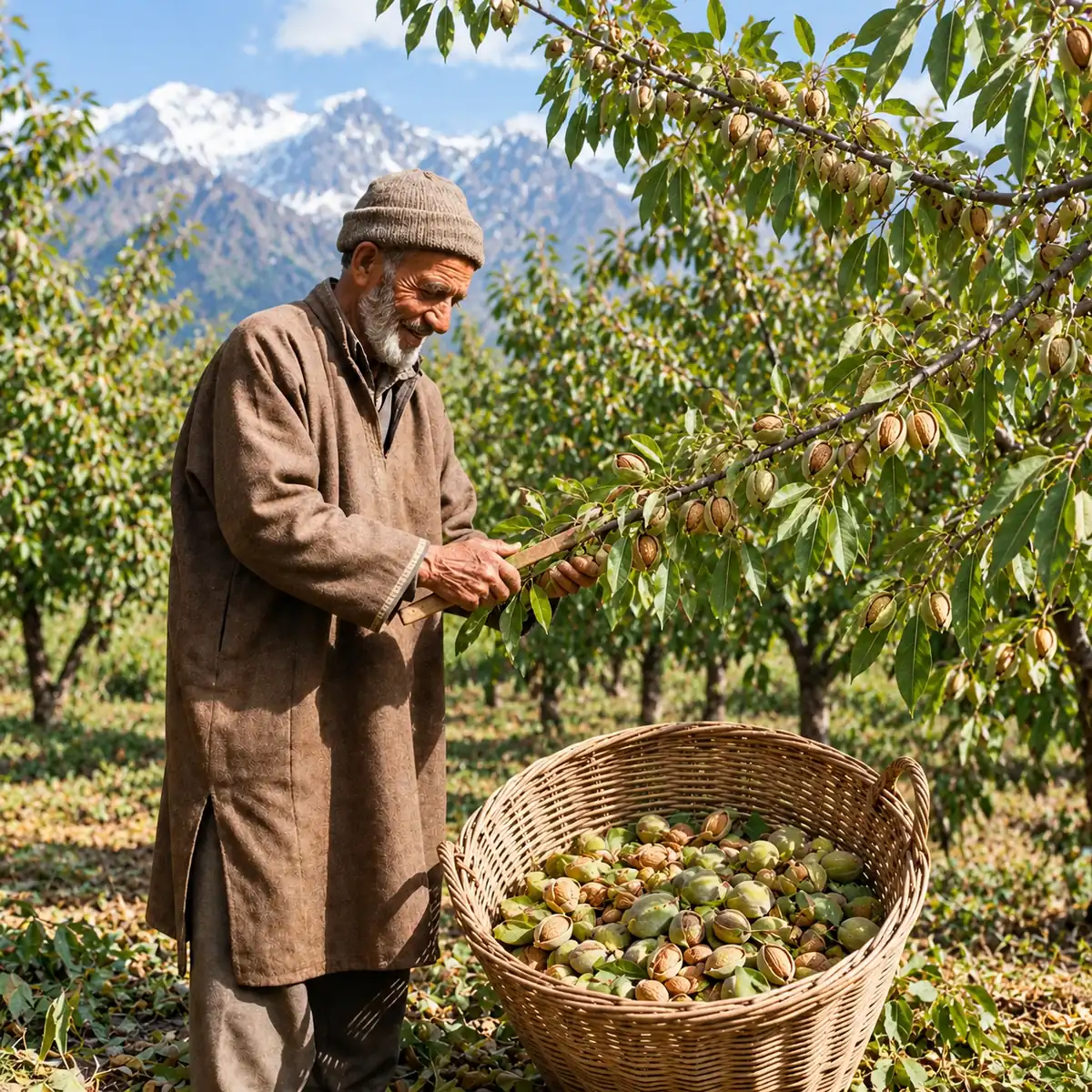 Kashmiri Mamra Badam (Premium Mamra Almonds Direct From Kashmir) - Photo 5