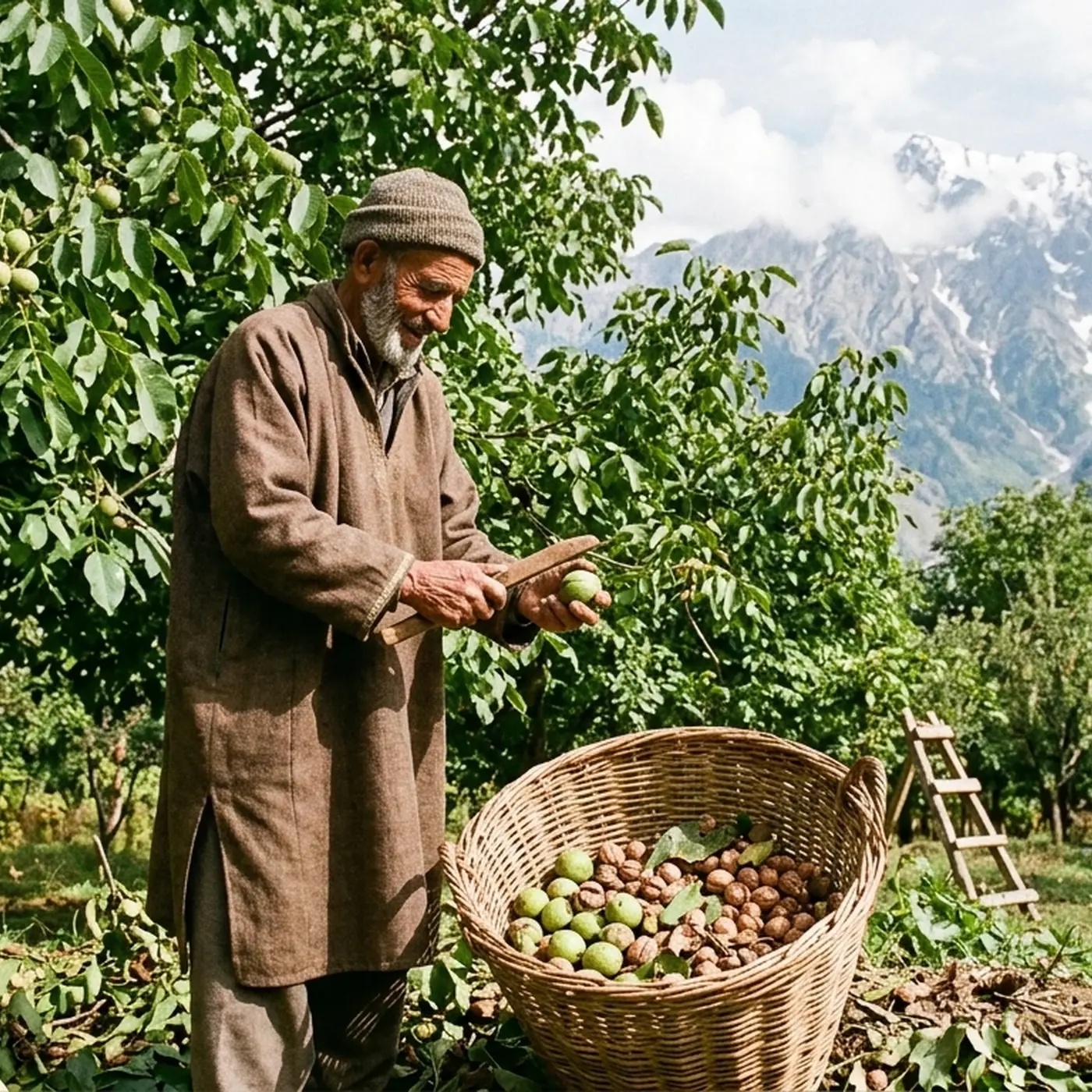 Premium Kashmiri Walnuts with Shell (Kashmiri Akhrot) - Photo 5