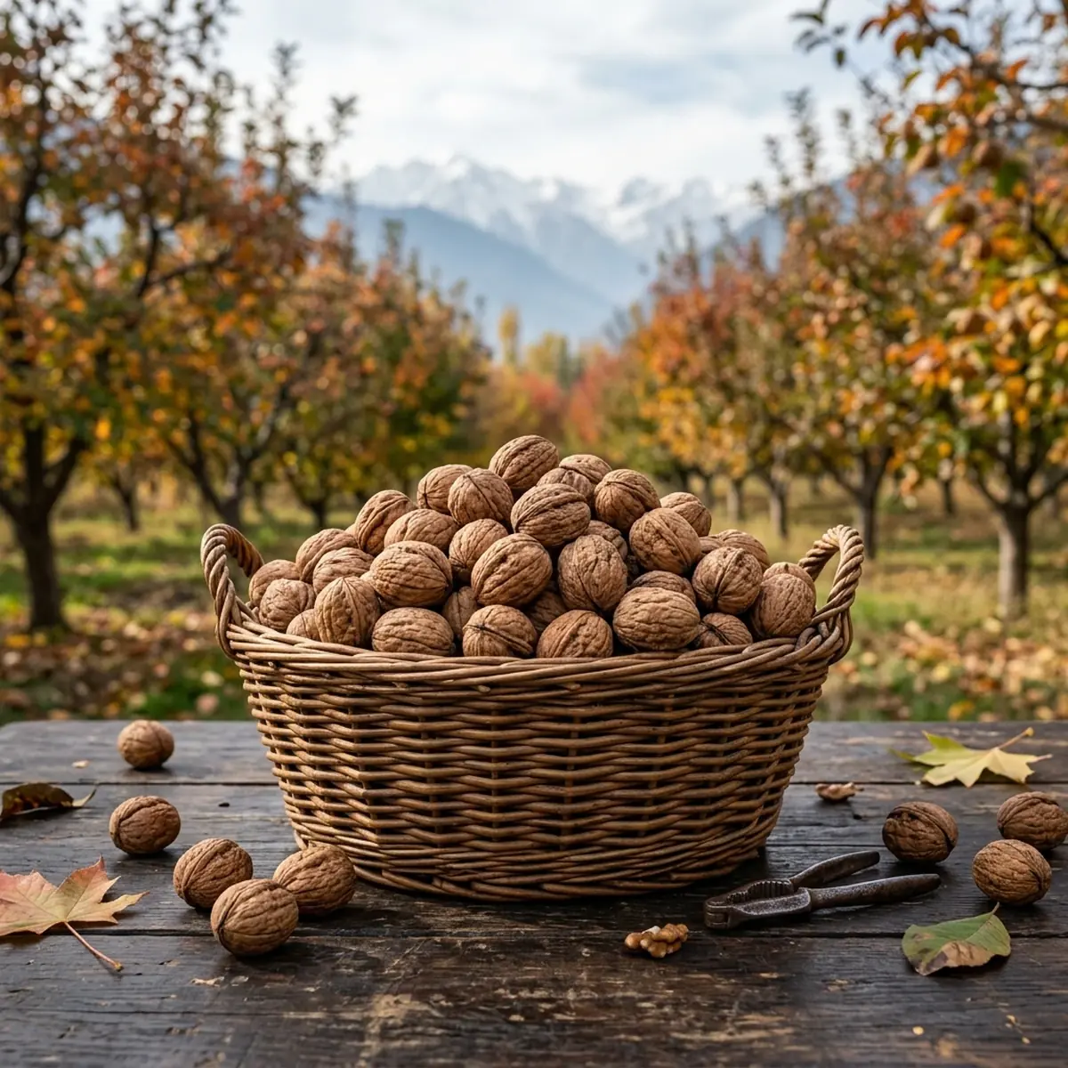 Premium Kashmiri Walnuts with Shell (Kashmiri Akhrot) - Photo 2